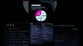 Toggle Share Button  #css #coding #button #Website #frontenddeveloper #responsivewebsite