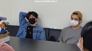 [Озвучка Riddle Space] **.08.2020 V & Jung Kook _ о том, как будут снимать клип