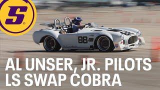 Al Unser, Jr. Pilots LS Swapped Cobra Race Car at SCCA Autocross