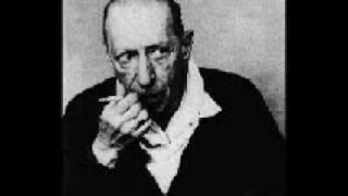Igor Stravinsky plays Stravinsky Piano Sonata (1924)