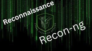 Reconnaissance Part 2 - Recon-ng