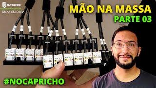 COMO MONTAR PATCH PANEL DESCARREGADO | PARTE 03 | CABEAMENTO ESTRUTURADO