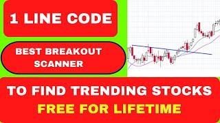 How to find breakout stocks? | Best Chartink Scanner for breakout | Learnwithkk