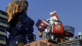 Mighty Morphin Power Rangers - Master Vile & The Metallic Armor - Ninja Megazord Fight