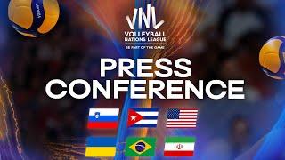 VNL Press Conference Women's Week 1 | Rio de Janeiro, Brazil