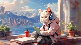 1.5 hours of Focus Study with Mochi Lofi Cafe | Lofi beats to study to | Lofi Chillhop Music