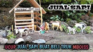 Jual Sapi Buat Beli Truk Mboiss || Miniatur Truk Plastik ||