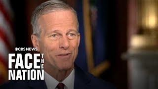 Majority Leader John Thune says he'll help Trump understand "what's realistic" in the Senate