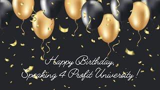 Inflate to Elevation: Speaking 4 Profit University 3rd Birthday Celebration