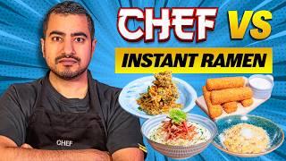Chef vs Instant Ramen (from easy to ludicrous!)