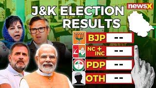 LIVE: Jammu & Kashmir Assembly Election Results | Counting Underway |  BJP Vs Congress | NewsX