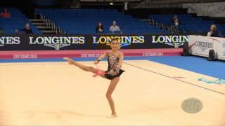 Ayshan BAYRAMOVA (AZE) 2015 Rhythmic Worlds Stuttgart - Qualifications Clubs