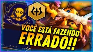 NÃO TE CONTARAM A MELHOR VERSÃO DESSA COMPOSIÇÃO, PARE DE FAZER 5 MEL!  | Teamfight Tactics