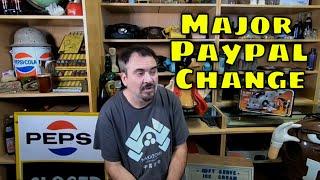 Major Paypal Change