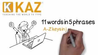 Why Learn to Type with KAZ