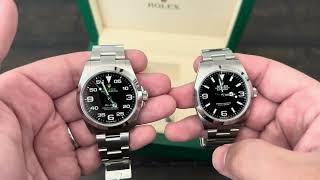 Unboxing the Rolex Explorer (224270) and Comparing it to the Air-King (126900)