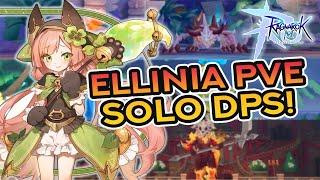 Trying ELLINIA Solo DPS! Can She Solo Clear PVE Instances?