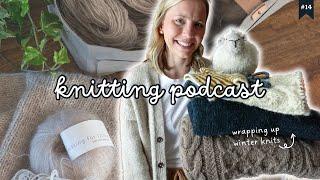 my Field Day jacket by Ozetta, Svenson sweater & stuffed knit animals | knitting podcast ep. 14