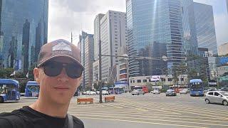 Seoul, South Korea LIVE: Sunday Morning around Gangnam