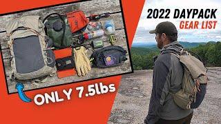 Ultralight Daypack Gear Setup ~ HIKING/SURVIVAL/BUSHCRAFT