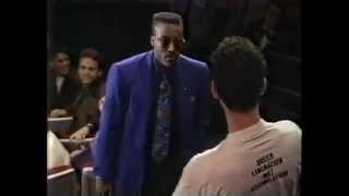 Arsenio Hall stands his ground against protesters, supports gay guests.