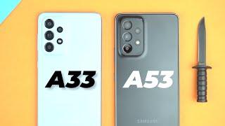 Samsung Galaxy A53 5G VS Samsung Galaxy A33 5G! A33 Winner?