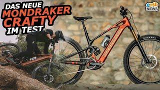 Test: Neues Mondraker Crafty 2025 E-Bike – Mit Bosch CX (Gen5) & herausnehmbarem Akku