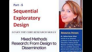 Topic 5 (Sequential Exploratory Design) - Mixed Methods Research