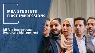 MBA Students First Impressions | Frankfurt School