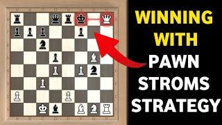 How to achieve Checkmate quickly with Pawn Strom Strategy || Chess match no.30 || Easy Chess ENDGAME