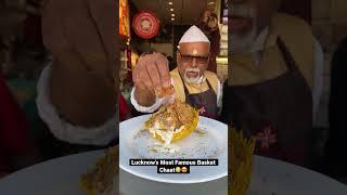 Lucknow ki famous Basket Chaat|| Indian street food