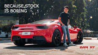 I CANNOT HAVE A STOCK FERRARI 488 IN MY GARAGE - 4K