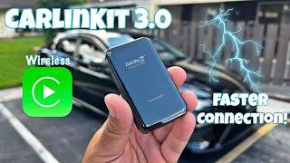 CarlinKit 3.0 - Fastest Connecting Wireless CarPlay Dongle - For Any Car with Factory CarPlay!