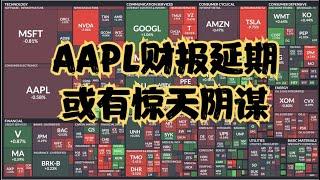 太保说美股 | 美银给出芯片板块见顶信号，AAPL财报延期或有惊天阴谋，狗庄的横盘还能演多久？