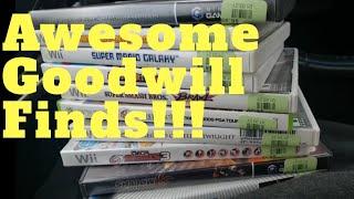 Live Video Game Hunting: Awesome Goodwill Finds!!!