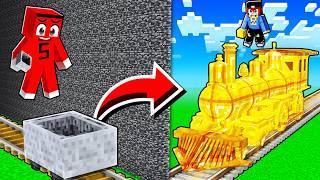 HASANI YAPI KAPIŞMASINDA / Zengin HİLESİYLE TROLLEDİM !! - Minecraft