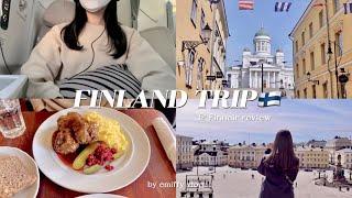 Finland travel vlog & Finnair business class review｜walking around town food, shopping