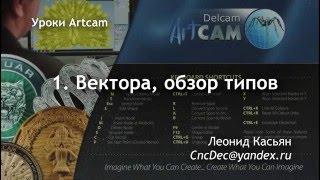 1. Вектора в Artcam. Обзор типов