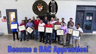 Become a BAC Apprentice: Learn the Trowel Trades