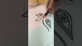 Maa Durga drawing Navratri Special drawing  #shorts #youtubeshorts