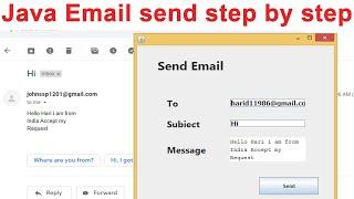 Java Email Send Step by Step