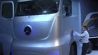 World premier Mercedes-Benz Future Truck 2025