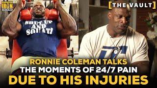 Ronnie Coleman Explains In Brutal Detail The 24/7 Pain Of His Injuries & Surgeries | GI Vault