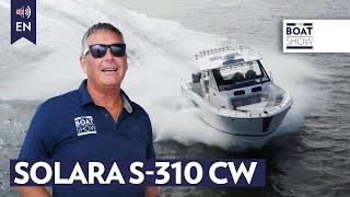 SOLARA S-310 Center Walkaround - Motor Boat Review - The Boat Show