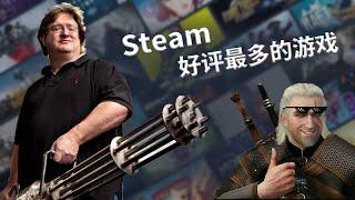 Steam口碑最强的三款游戏：好评数量超三十万 95%的玩家都说好