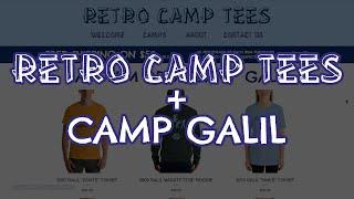 RETRO CAMP TEES - CAMP GALIL