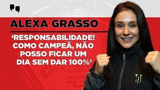 EXCLUSIVO! ALEXA GRASSO promete supresas para luta com VALENTINA SHEVCHENKO