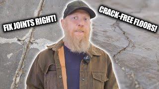 How to Prep Joints & Cracks for Epoxy Flooring for Flawless Results!