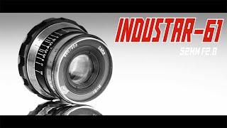 Excellent vintage Soviet lens - Industar 61!!