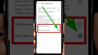 How to stop auto-updating of apps in play store in 10sec / play store auto update off #shorts